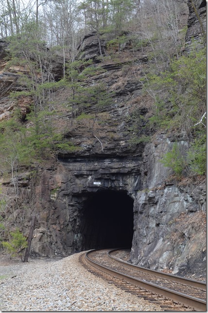NS Carlos Tunnel east portal. View 2.